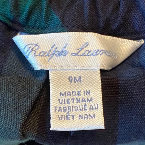 Ralph Lauren baby plaid skirt 9 Months - Picture 2 of 5